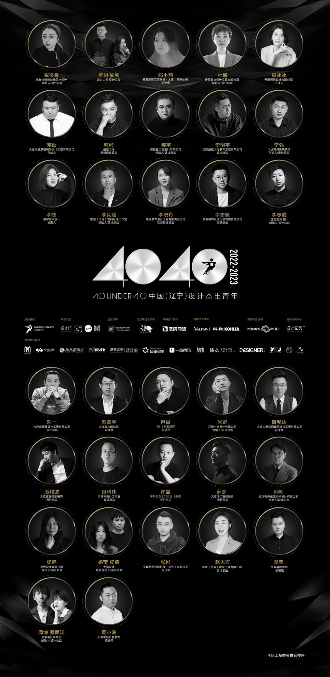 40 UNDER 40 | 省區(qū)榜List·2揭曉！10省區(qū)350位設(shè)計(jì)杰出青年脫穎而出！(圖28)